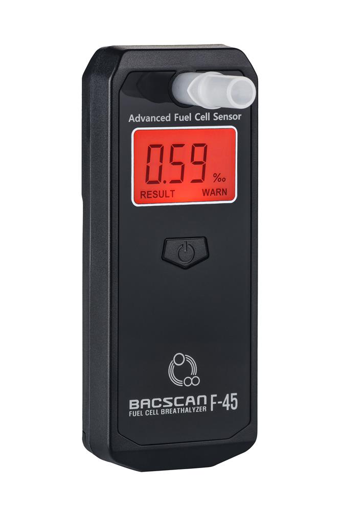 Bacscan F-45 Alcohol Tester 0 - 4% Black