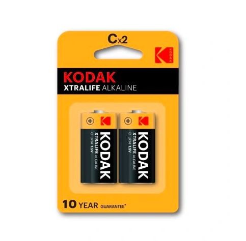Kodak Xtralife Single-Use Battery C Lr14 Alkaline