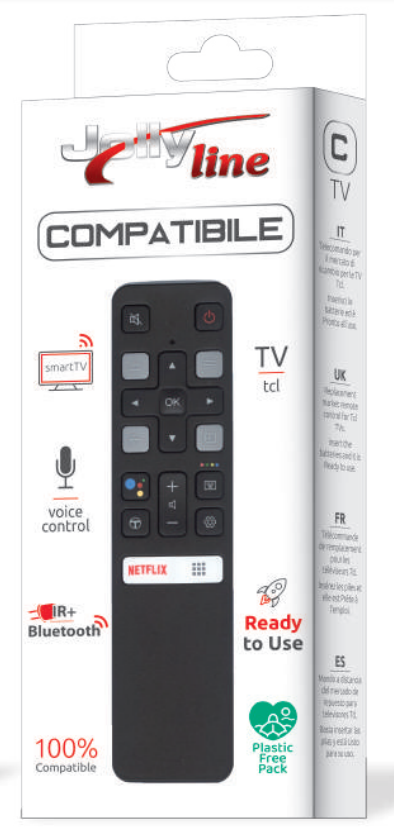 Comando Compativel Tvs Tcl Rc802v Fmr1