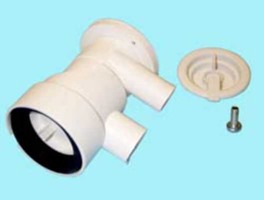 Cuerpo filtro bomba lavadora Indesit