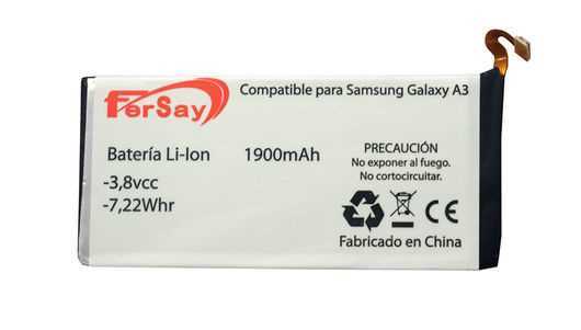 Bateria Movil Samsung Galaxy A3 1900 Mah