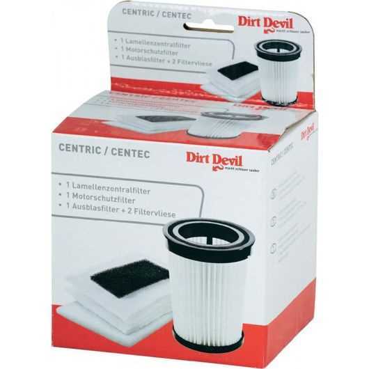 Pack Filtros Aspirador Dirt Devil M2828-3 M2827-8