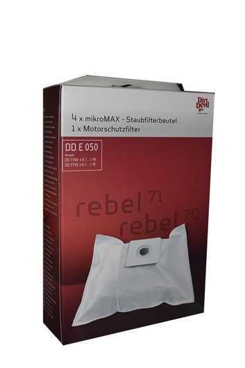 Bolsas Aspirador Dirt Devil Rebel 70 de 1800w