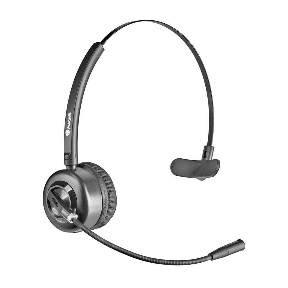 Headset de Ouvido Monofonico com Microfine Flexivel para Profissionais. Compativeis com Buetooh 5.0.