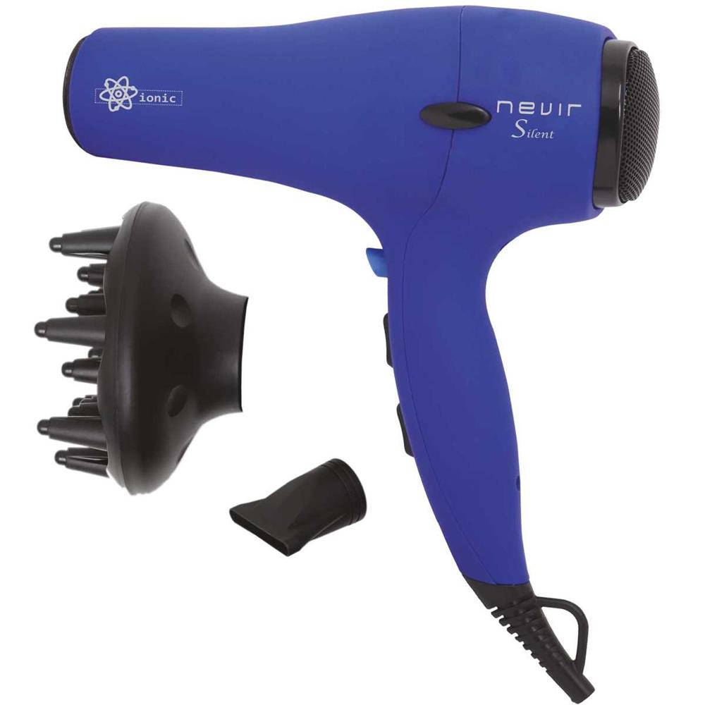 SECADOR DE CABELO NEVIR NVR-2202 S-ION AZUL