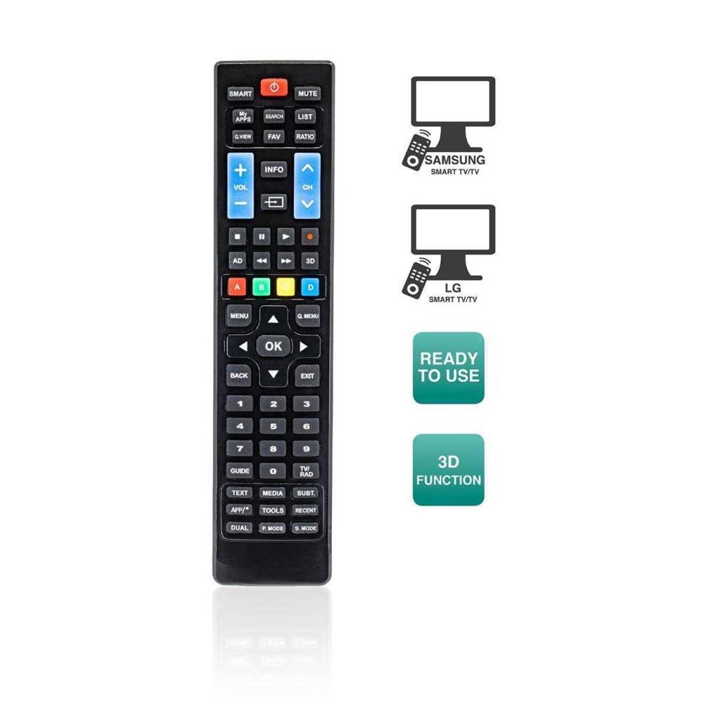 Controlo remoto para Smart TV Ewent EW1575 Preto