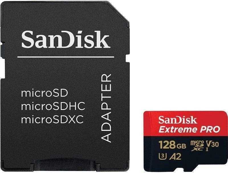 Sandisk Extreme Pro 128 Gb Microsdxc Uhs-I Classe.