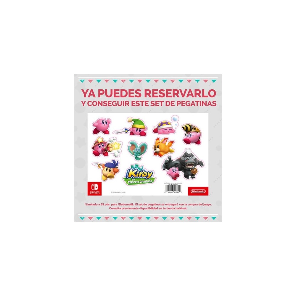 Videojogo para Switch Nintendo Kirby Y La Tierra Olvidada 