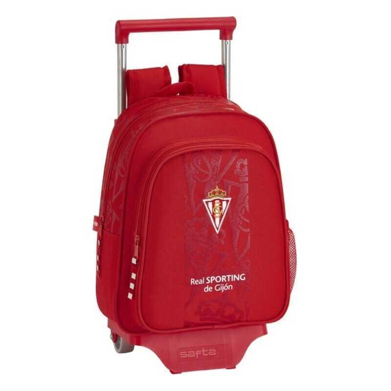 Mochila Escolar com Rodas 705 Real Sporting de Gi.