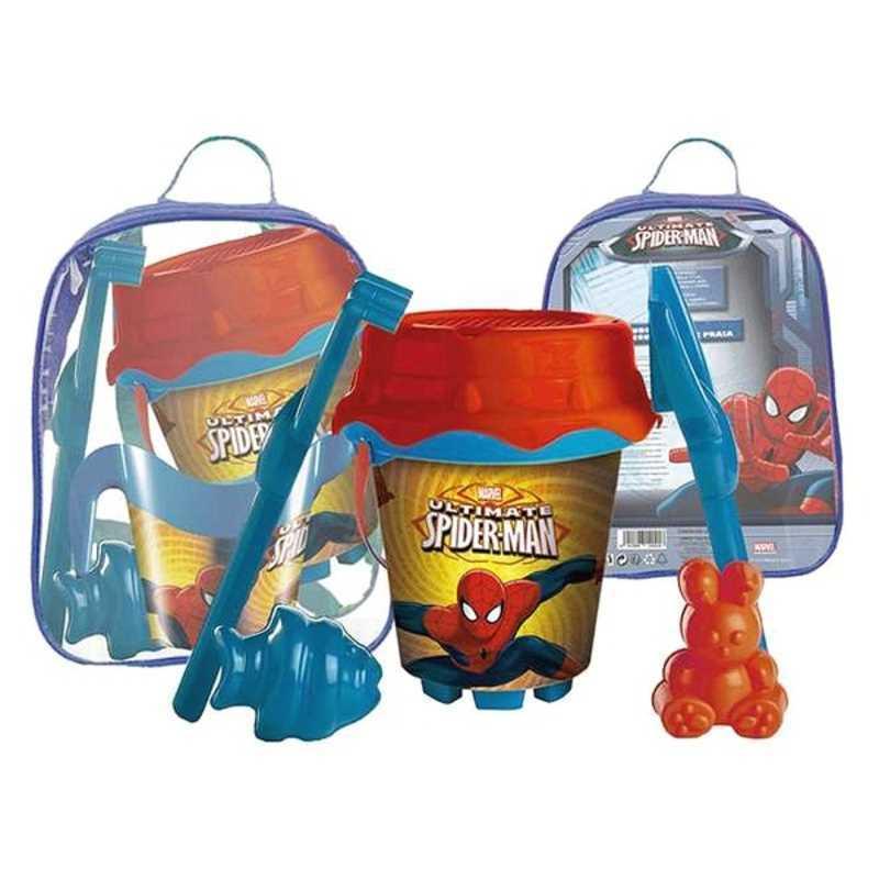 Conjunto de brinquedos de praia Spiderman (7 pcs)
