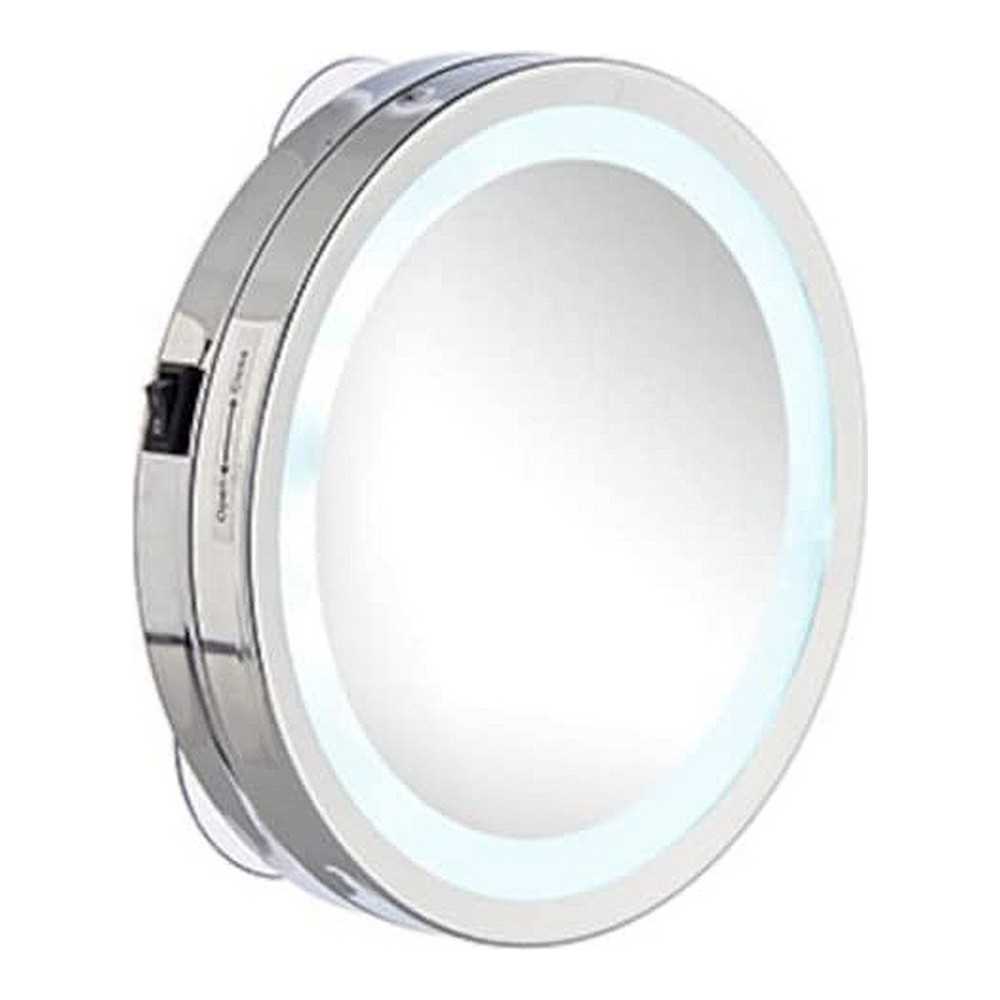 Aumente El Espejo Con LED de Plata (16.5 X 4 X 16.
