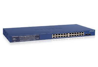 Netgear Gs724tpp Gerido L2/L3/L4 Gigabit Ethernet.