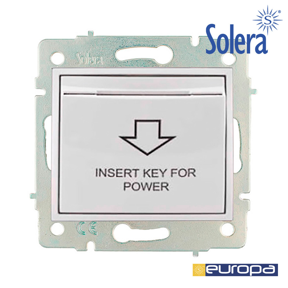 Interruptor de Cartão 10a 250v Série Europa Solera Erp01t