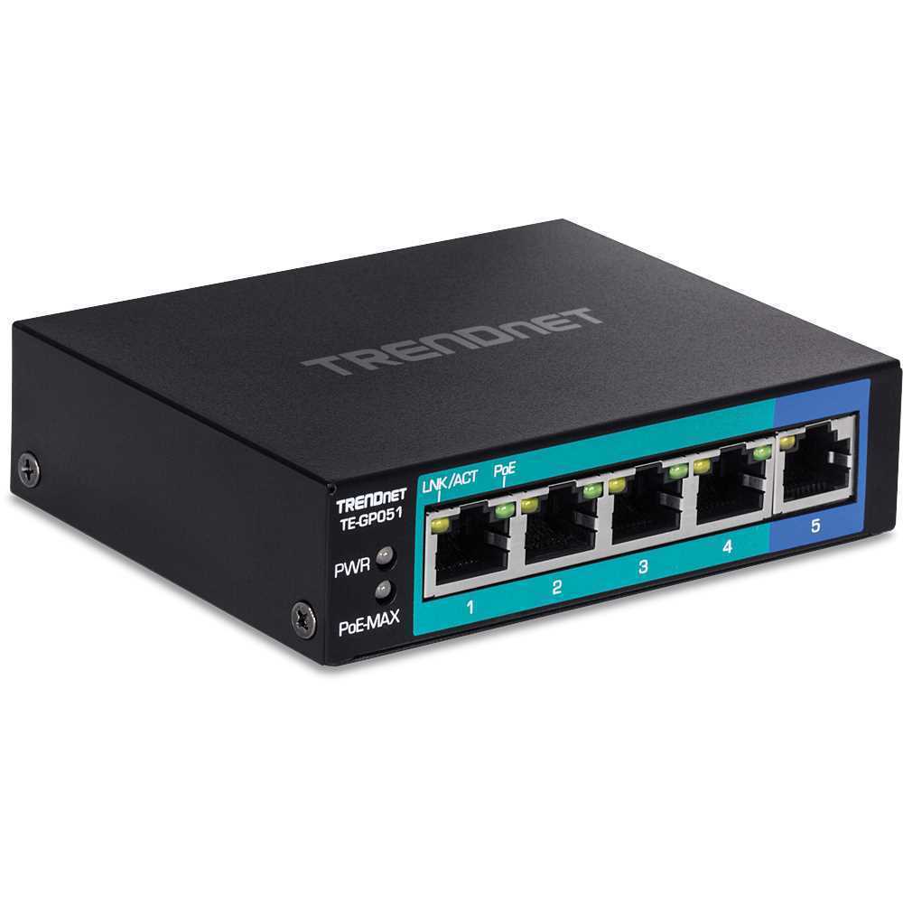 Trendnet Te-Gp051 Switch de Rede Não-Gerido Gigab.