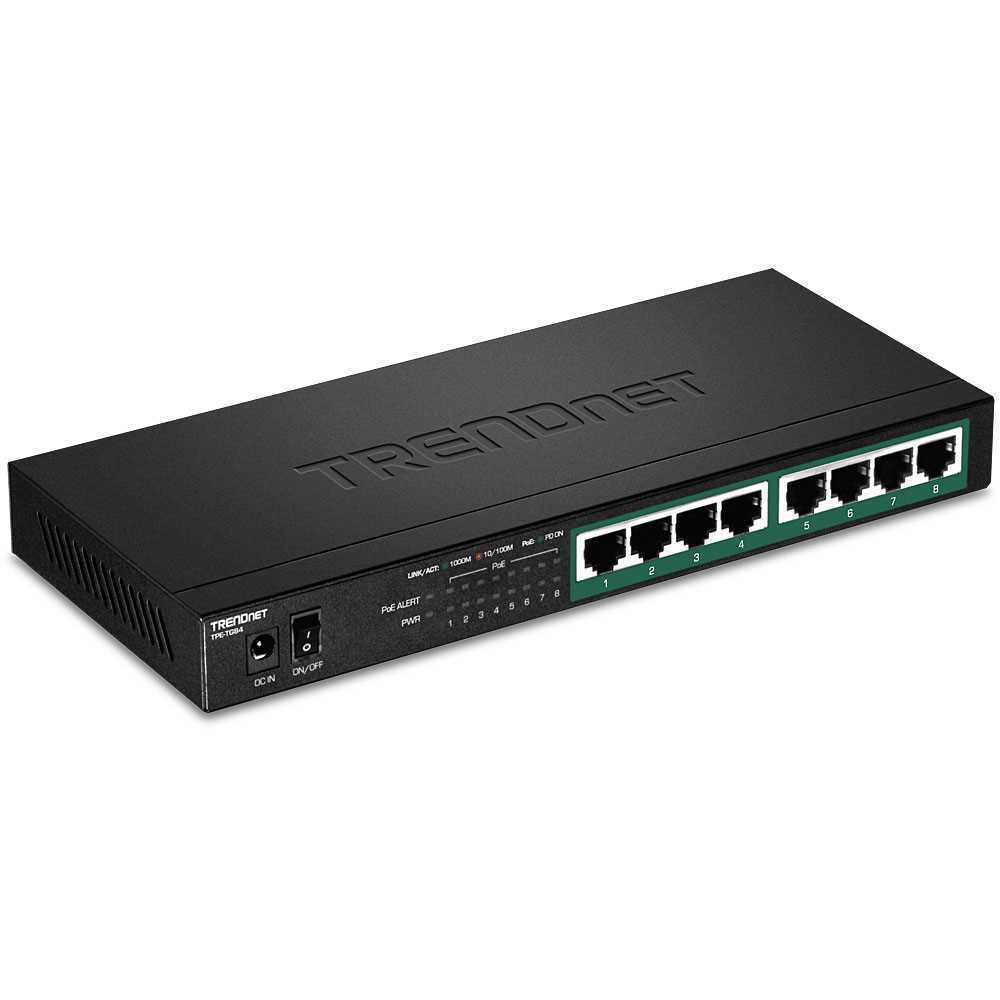 Trendnet Tpe-Tg84 Switch de Rede Não-Gerido Gigab.