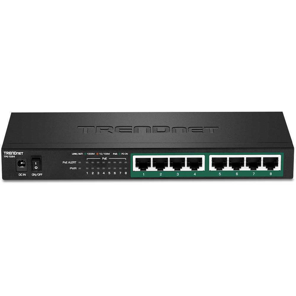 Trendnet Tpe-Tg84 Switch de Rede Não-Gerido Gigab.