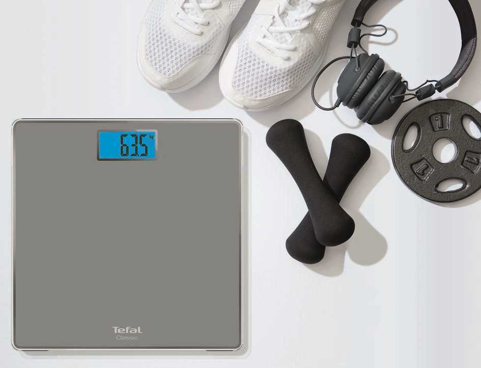 Tefal Classic Pp150 Square Silver Electronic Personal Scale