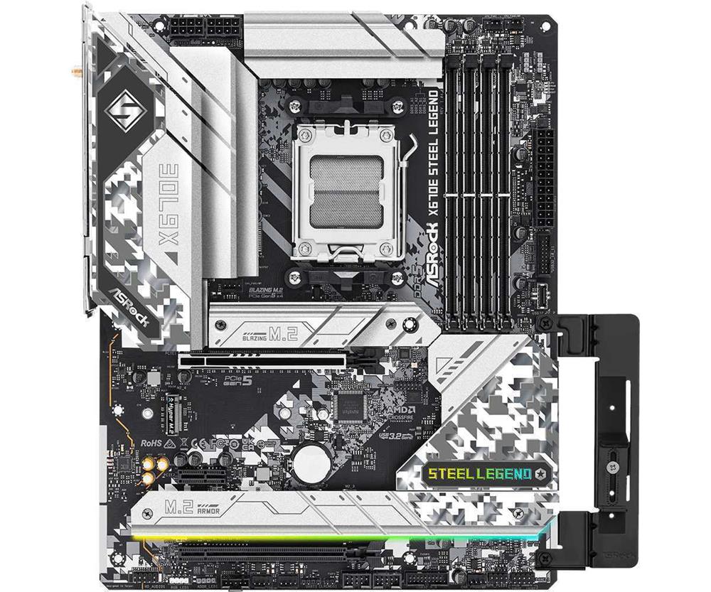 ASROCK X670E STEEL LEGEND AMD X670 RANHURA AM5 ATX