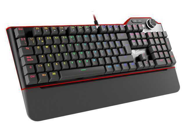 Teclado Gaming Genesis Rx85 Preto RGB Espanhol 