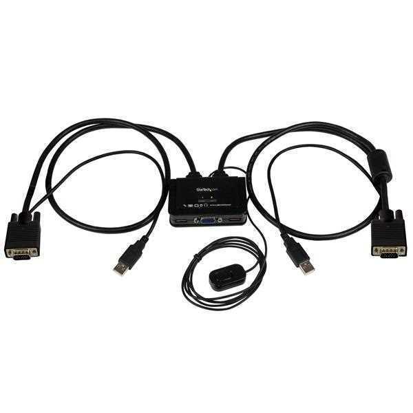 Switch Conmutador Kvm de Cable Cabl