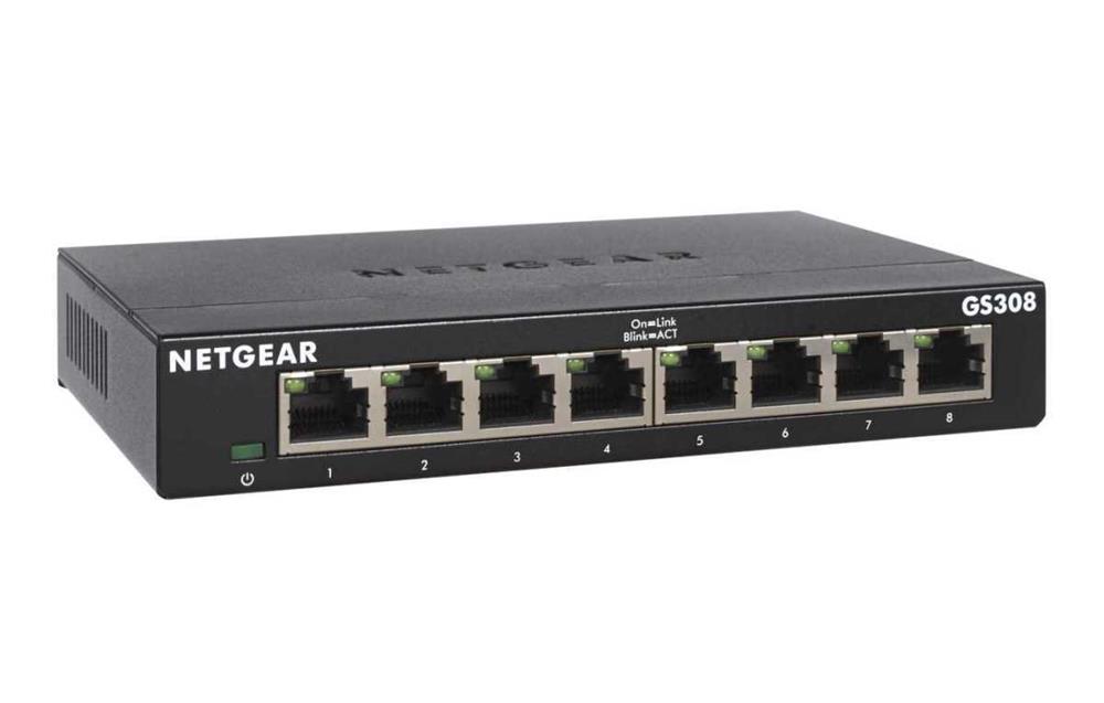 Netgear Gs308-300pes Switch de Rede Não-Gerido L2.