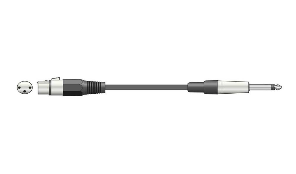 Essential Microphone Lead Xlr - Jack 1.5m