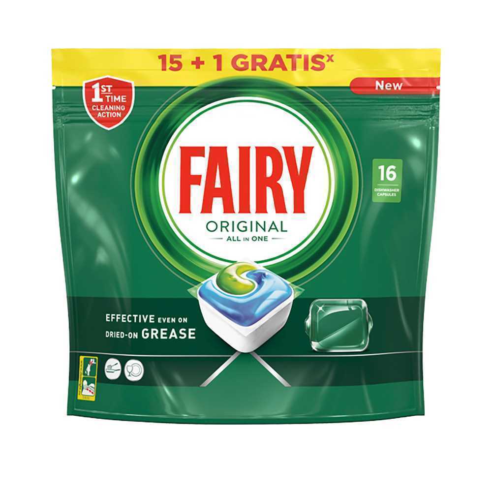 Fairy Lava Louça Pack 15+1 Original Capsulas