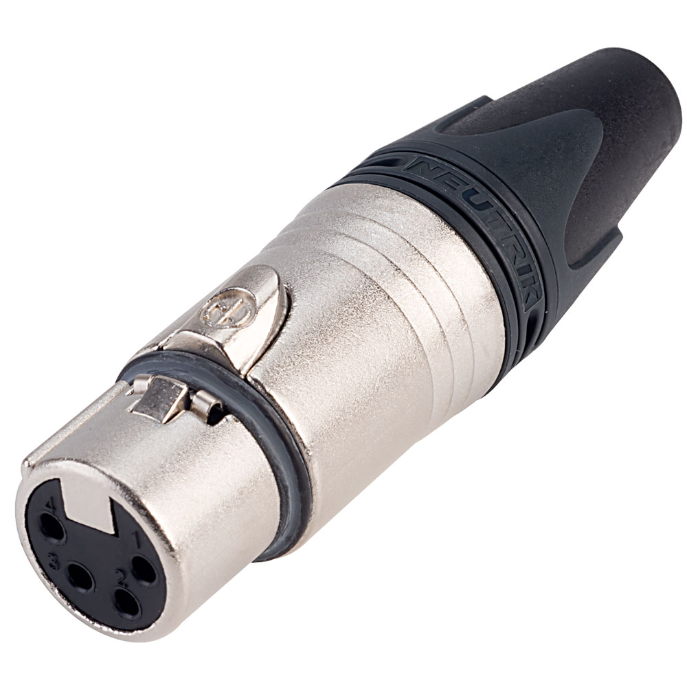 Xlr Cable Socket 4 N/A Xx Conexión de Soldadura N.