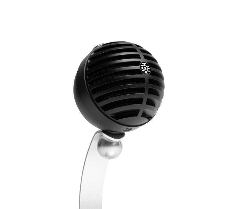 Shure Mv5c-Usb Microfone Preto, Prateado Microfon.