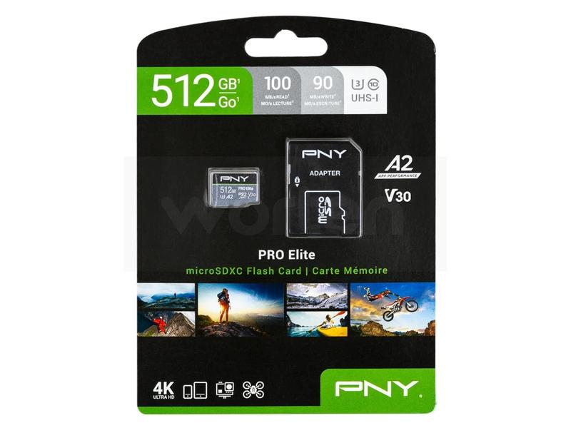 Cartão de Memória Micro Sd Com Adaptador Pny