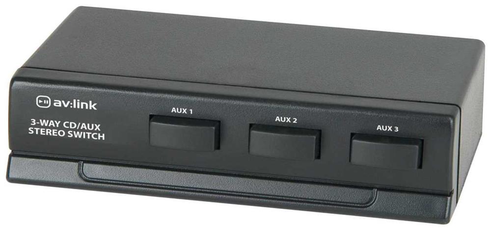 Stereo Cd/Aux Switch, 3-Way