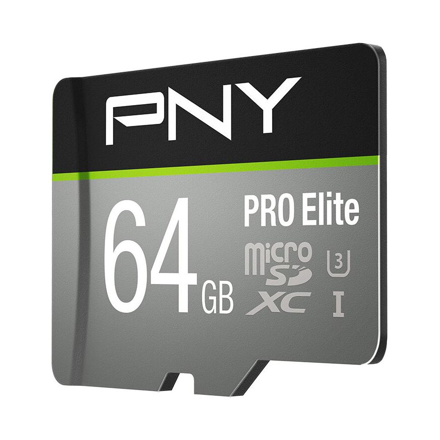 Pny Pro Elite, 64 Gb, Microsdxc, Classe 10, Uhs-I.