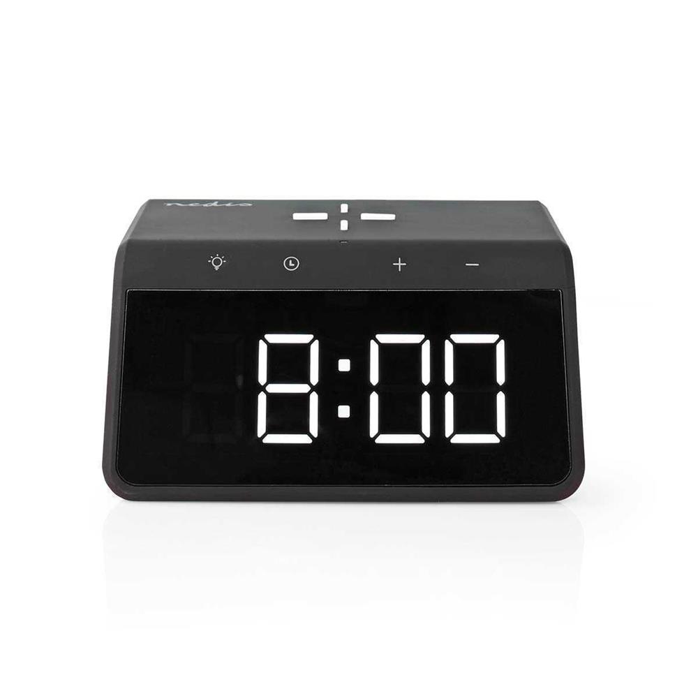 Nedis Wcacq30bk Despertador Relógio Digital Preto
