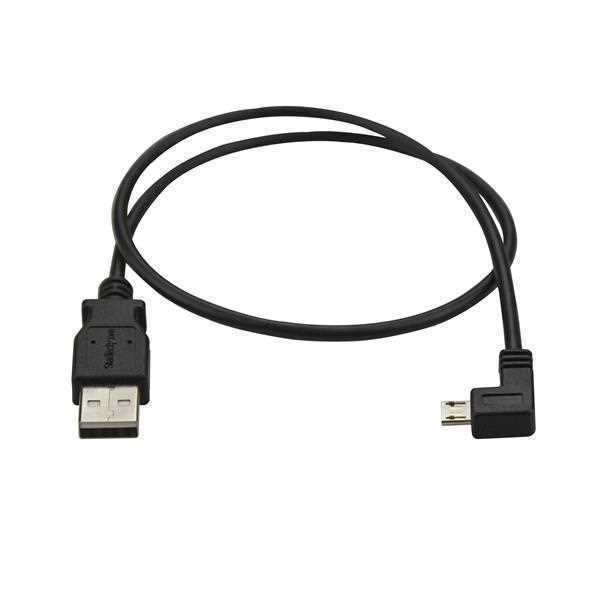 Cable 0.5m Micro Usb Acodado   Cabl