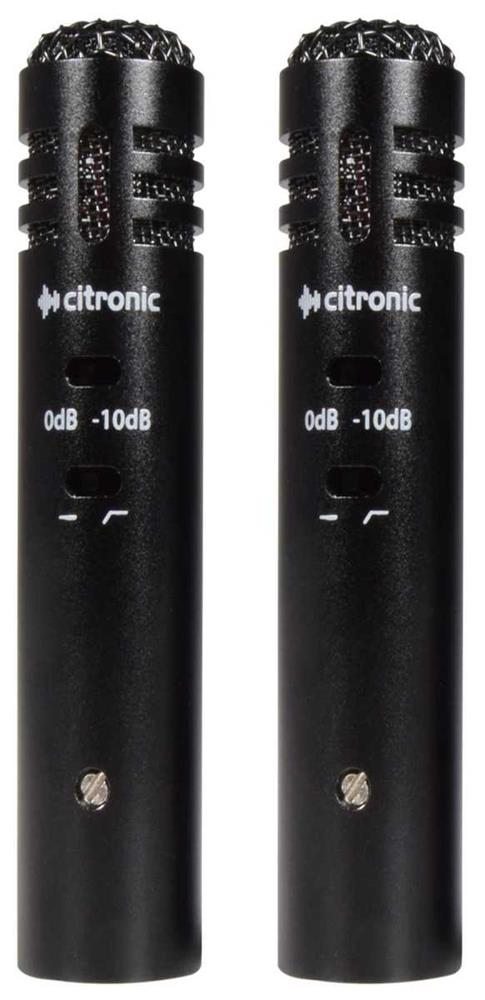 Microfones Condensadores Ecm20 Estéreo - Par