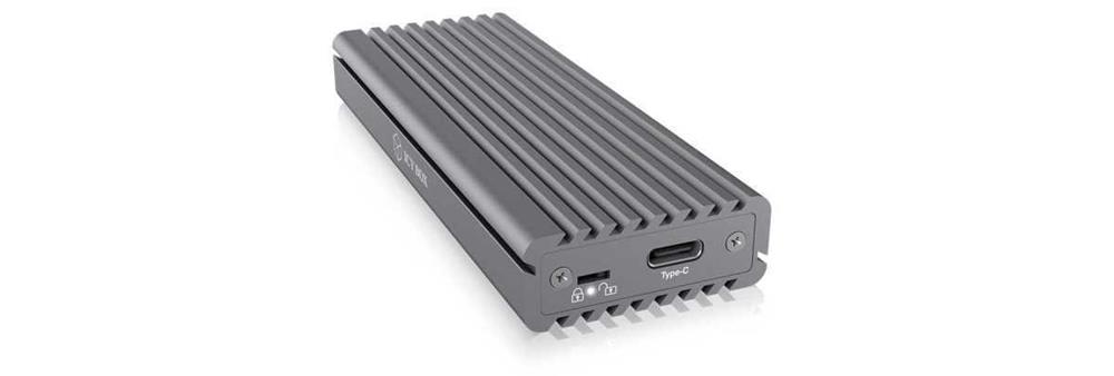 Geh. Icybox Usb 3.1 Typ-C M.2 Nvme SSD Gehäuse Extern