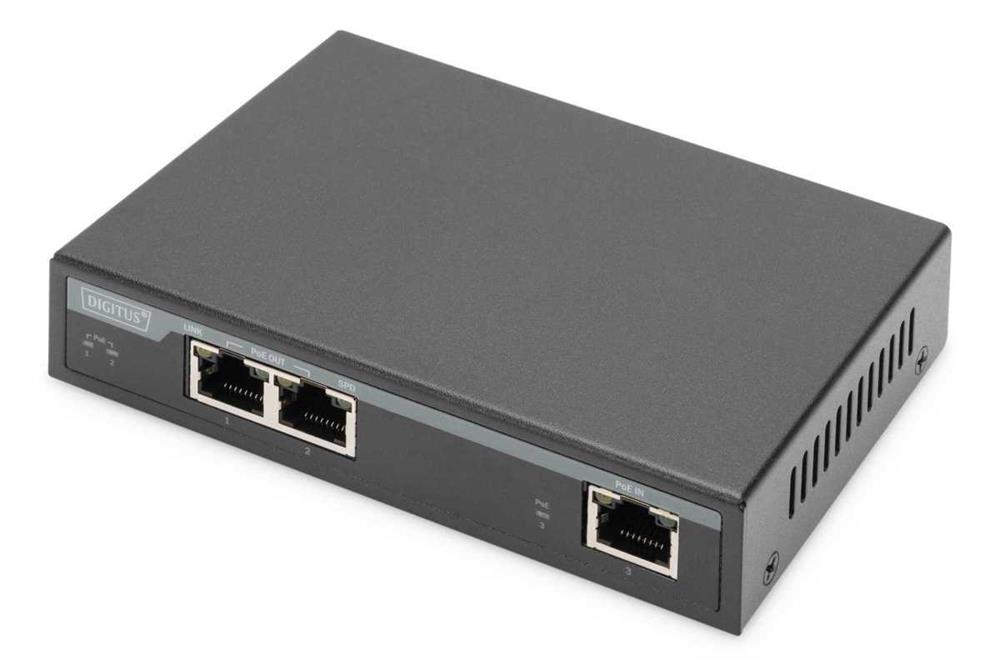 Digitus Dn-95127-1 Adaptador Poe Gigabit Ethernet.