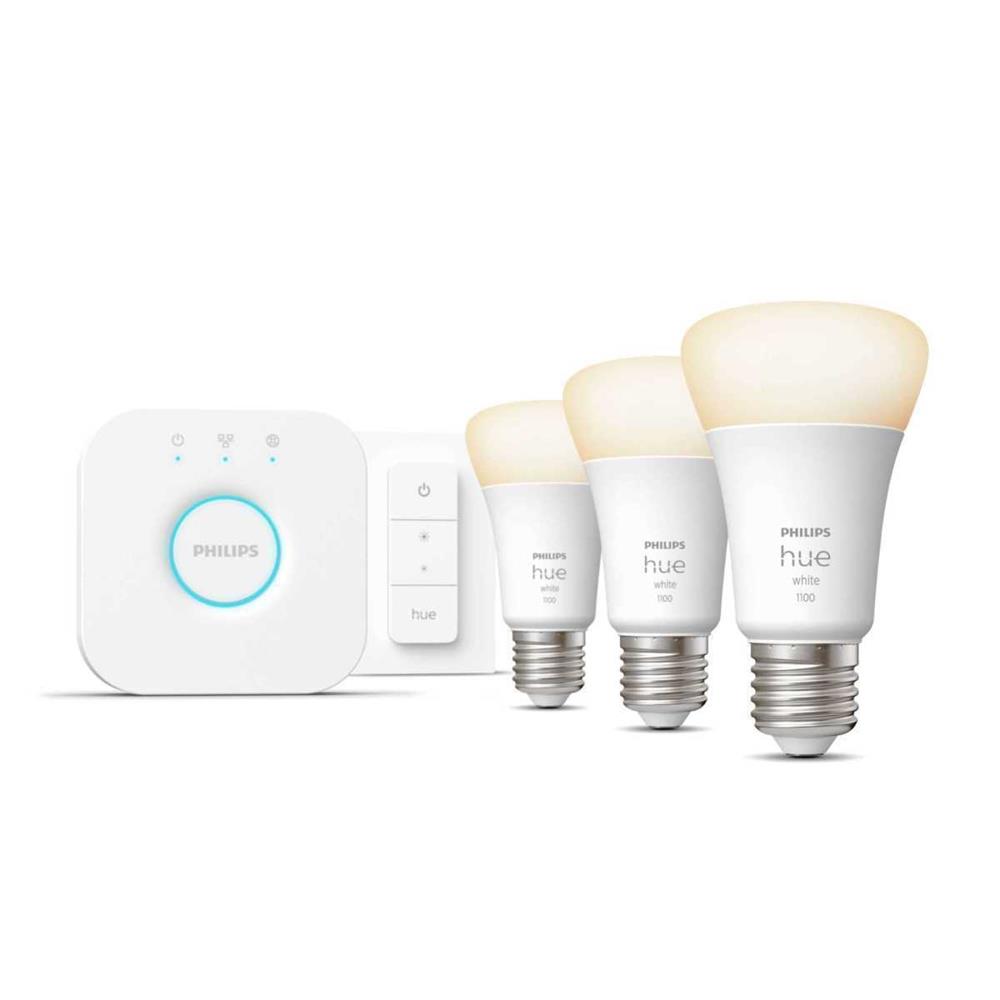 Lâmpada LED Philips Starter Kit E27 9,5 W Branco F (3 Unidades) 