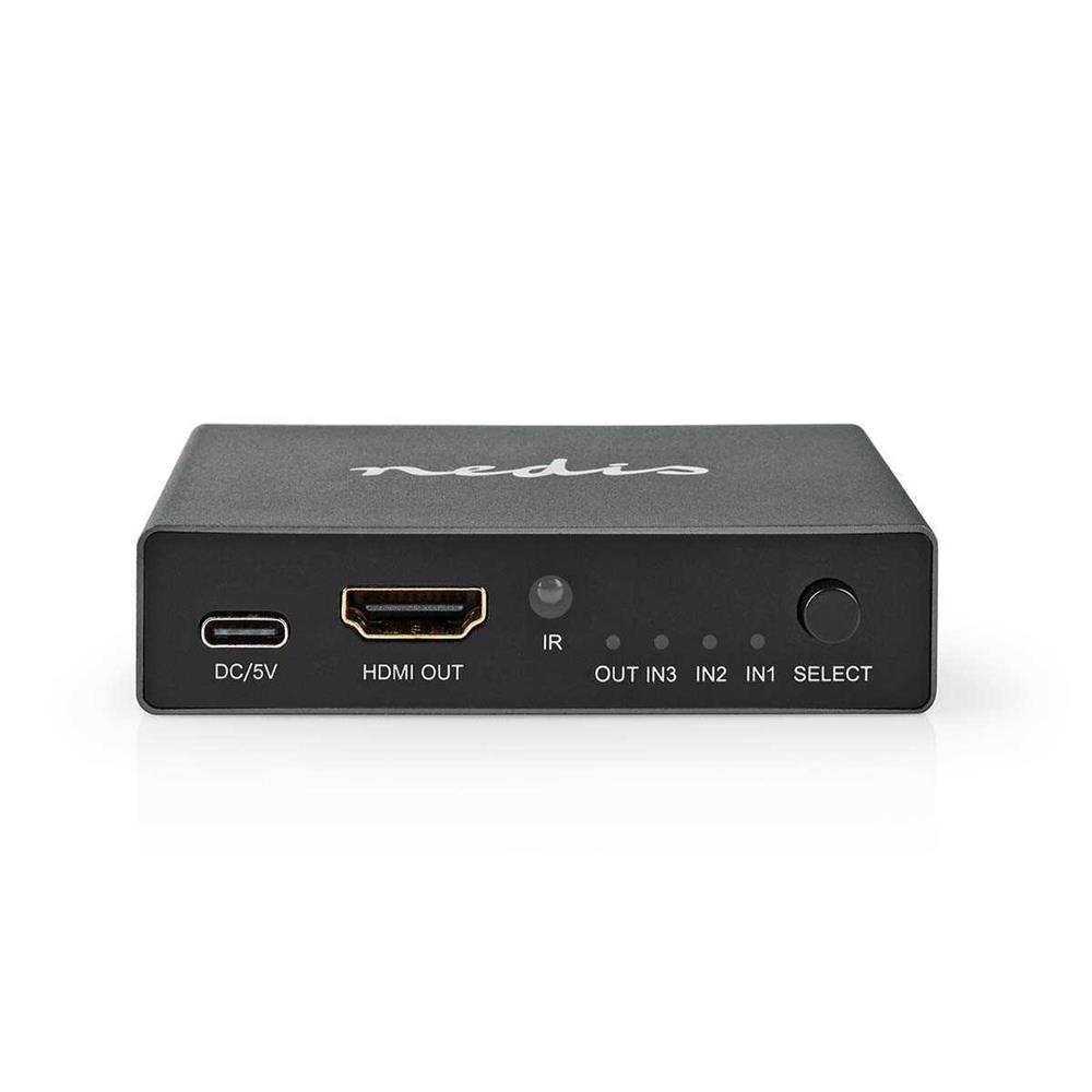 Nedis Vswi3493at Comutador de Vídeo Hdmi