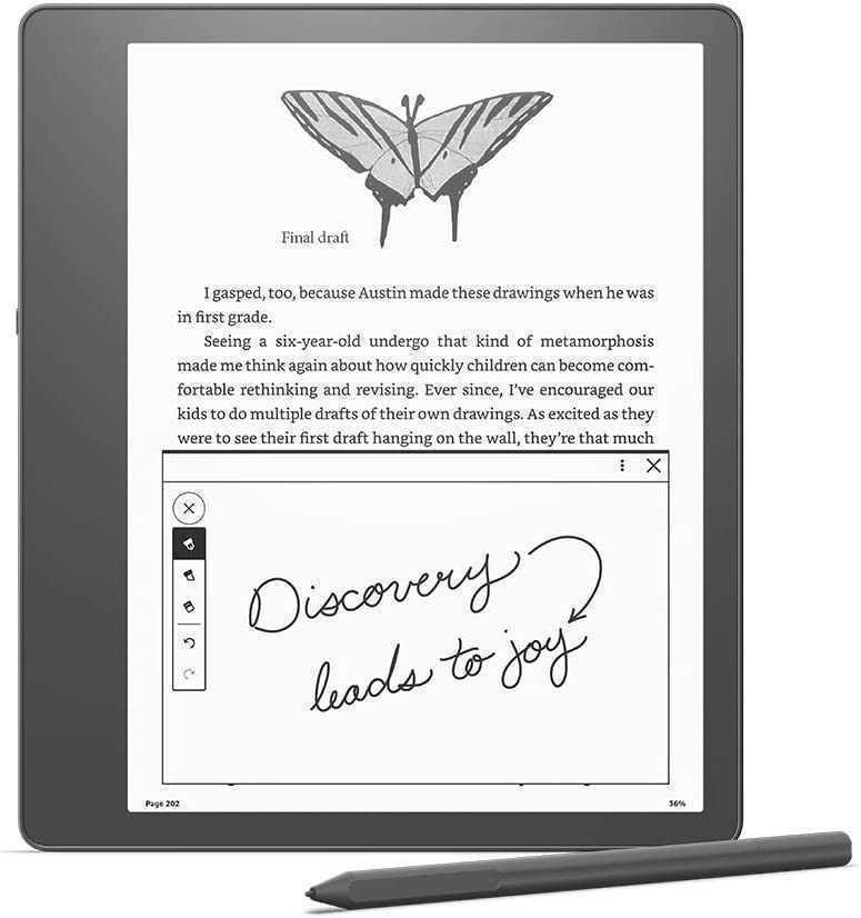 Amazon Kindle Scribe Leitor E-Book Ecrã Táctil 16.