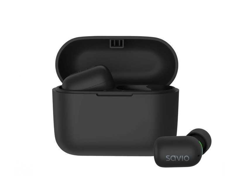 Savio Tws-09 Ipx5 Headphones/Headset Wireless In-Ear Music Bluetooth Black