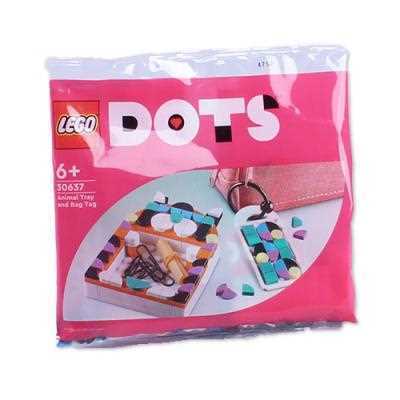 Lego Dots Bandeja Polybag para Animais e Bolsa