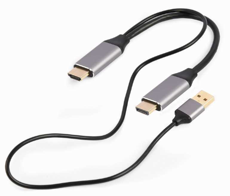 Gembird A-Hdmim-Dpm-01 Video Cable Adapter 2 M Hdmi Type a (Standard) Displayport Black