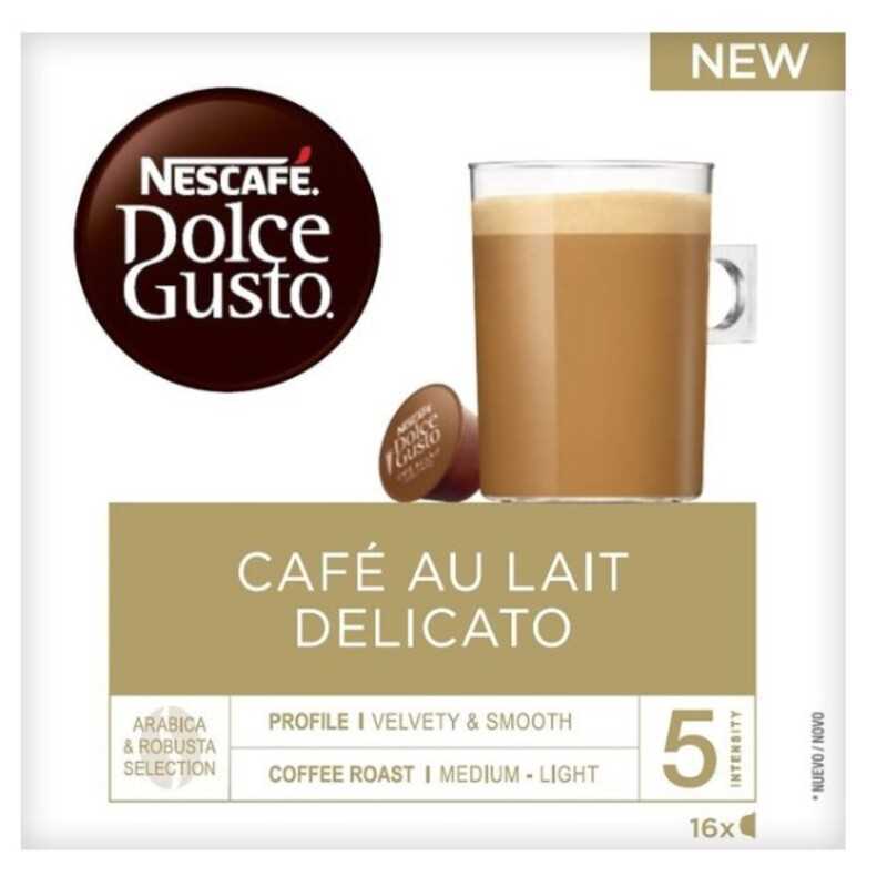 Cápsulas de café Nescafé Dolce Gusto Au Lait Deli.