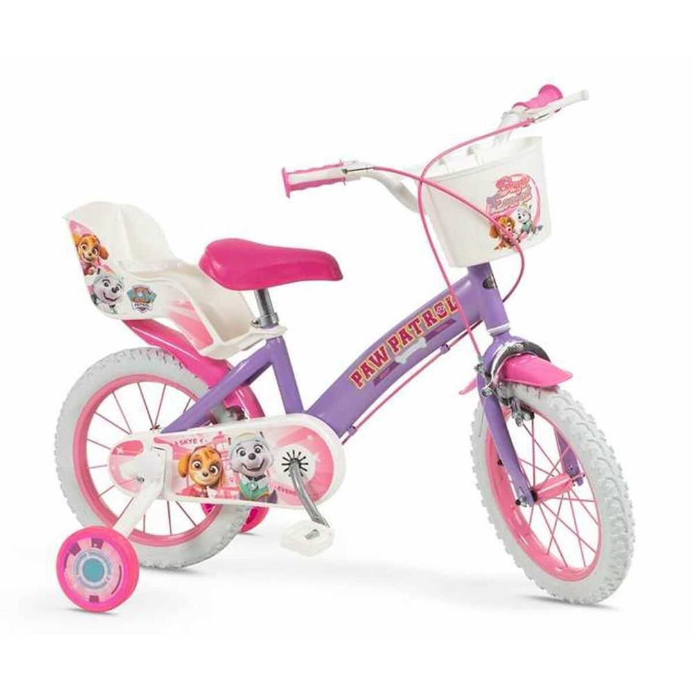 Children's Bike 14  Paw Patrol Purple 1480 Girl Toimsa