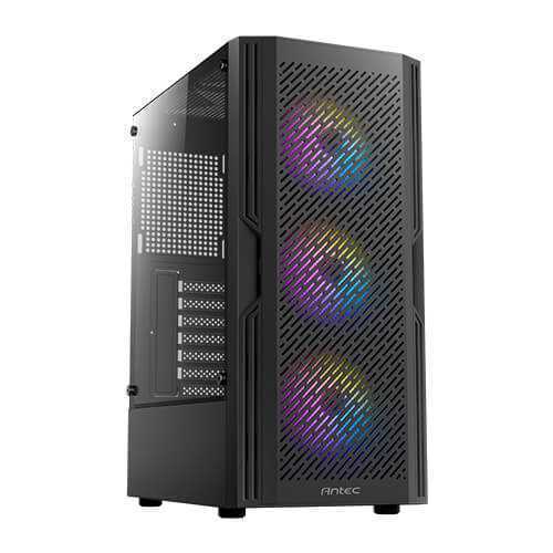 Caja Gaming Antec Ax20 Matx 2xusb 2.0 Sin Fte Neg.