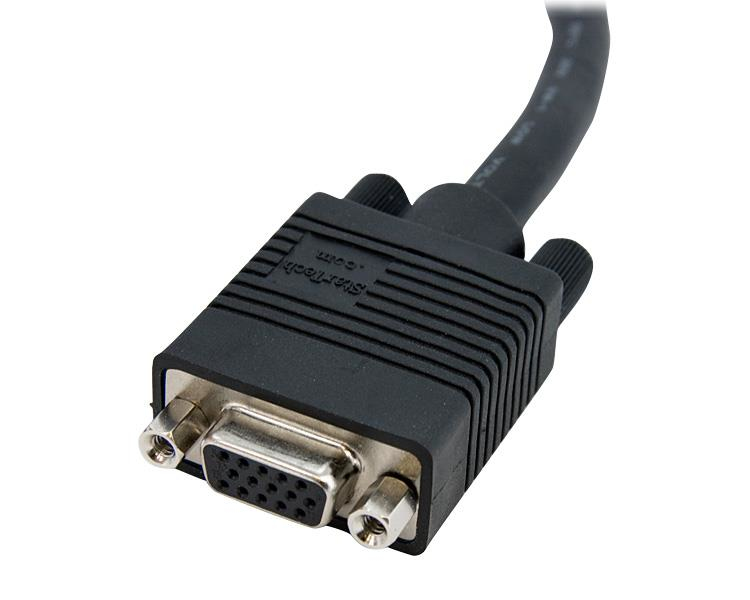 Startech.Com 15m Coax High Resolution Monitor Vga Video Extension Cable - Vga Extension Cable - 15 M