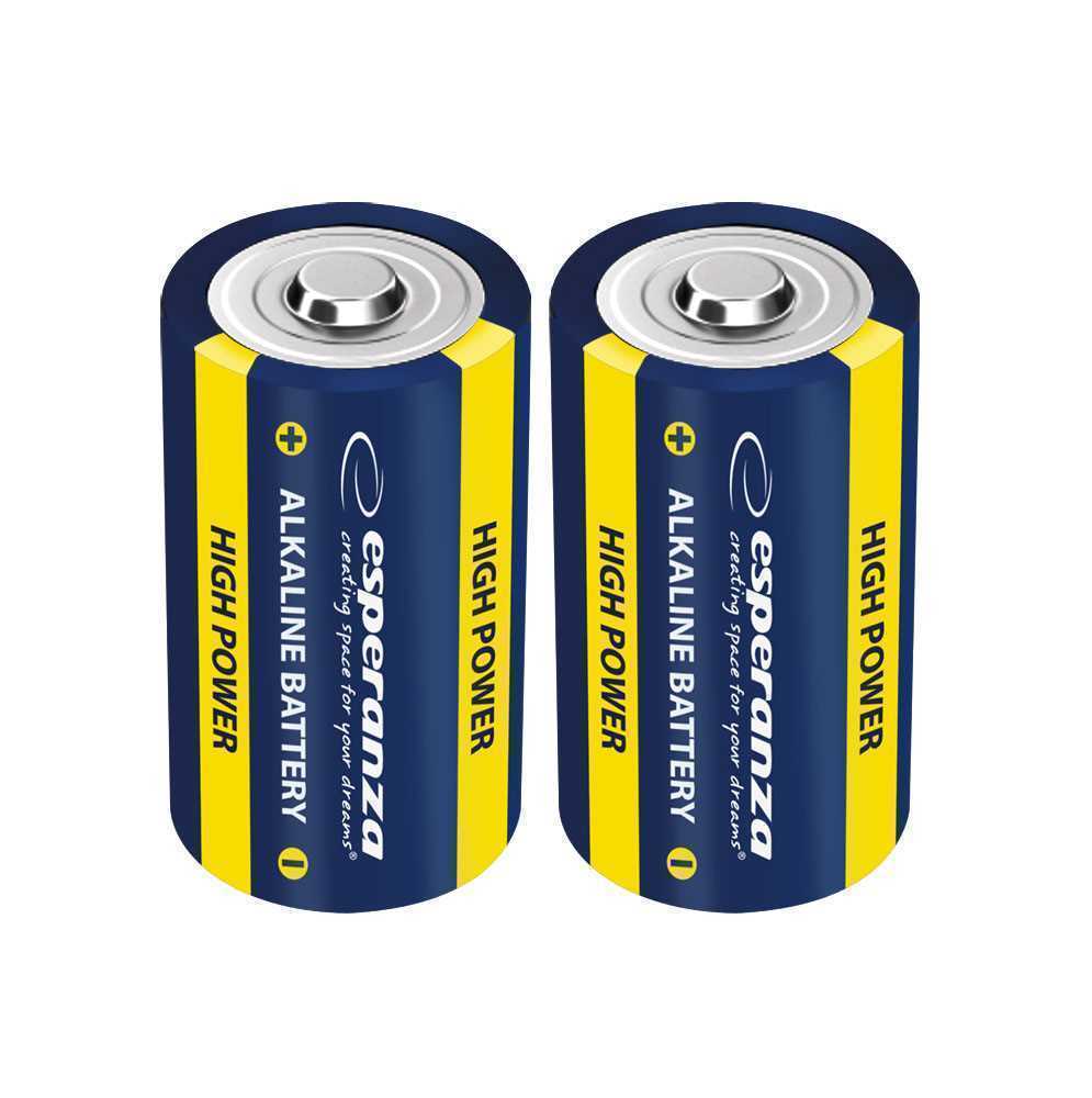 Esperanza Alkaline Batteries C Lr14 2pcs. Blister