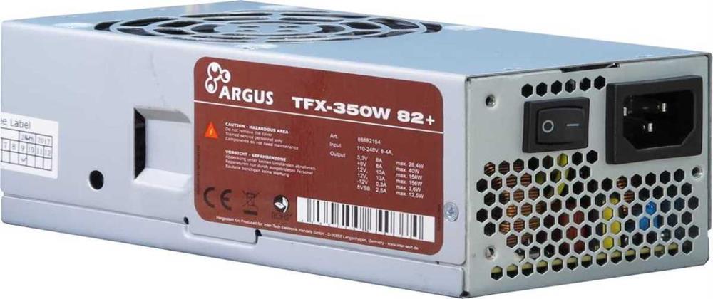 Inter-Tech Tfx-350w Fonte de Alimentação 20+4 Pin.