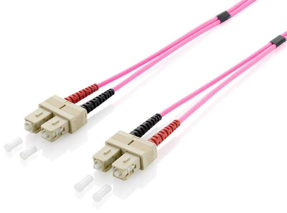 Equip Lwl Patchkabel Sc->sc  0.50m Multimode Duplex Om4   Vi Polybeutel